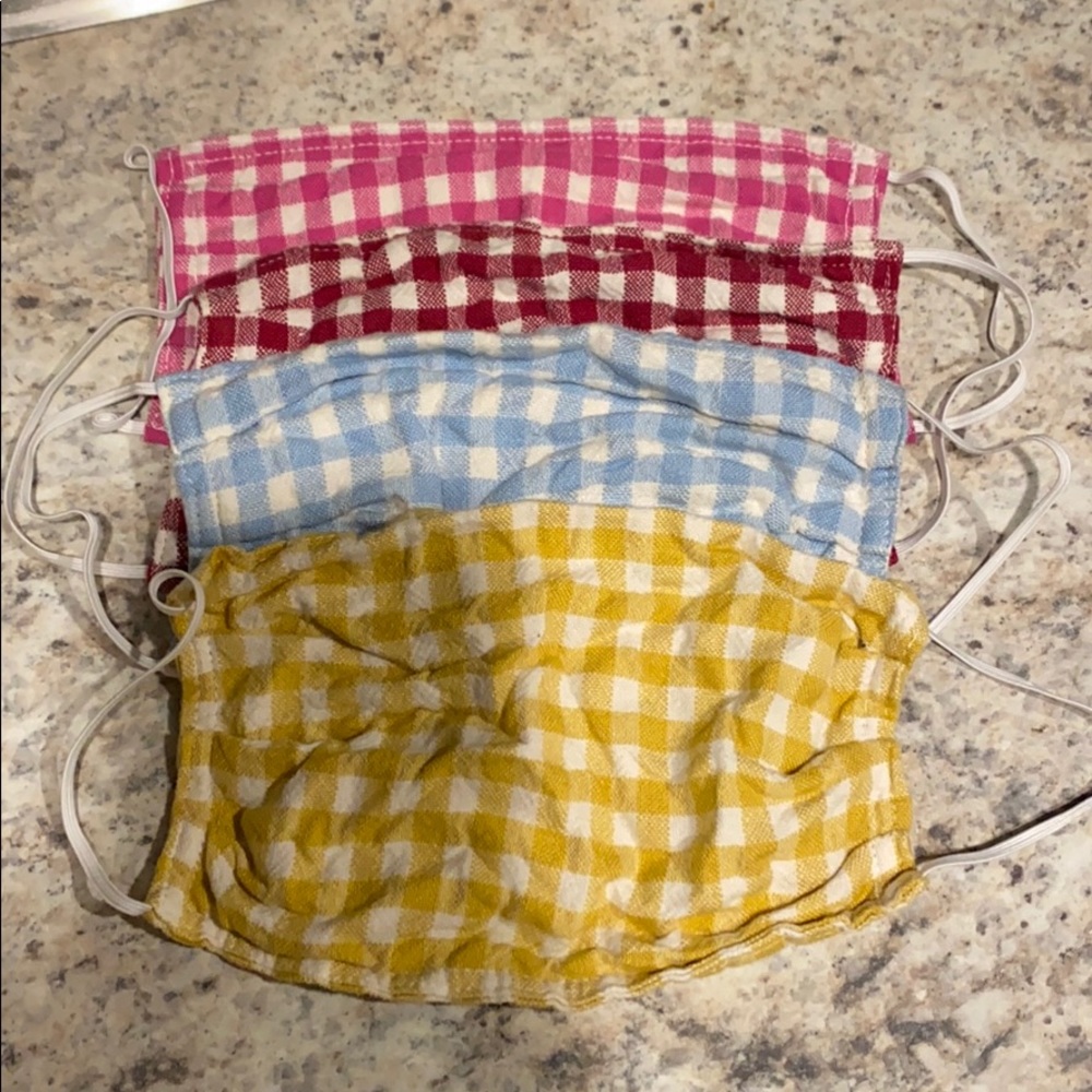 Heather Taylor Home Gingham Masks